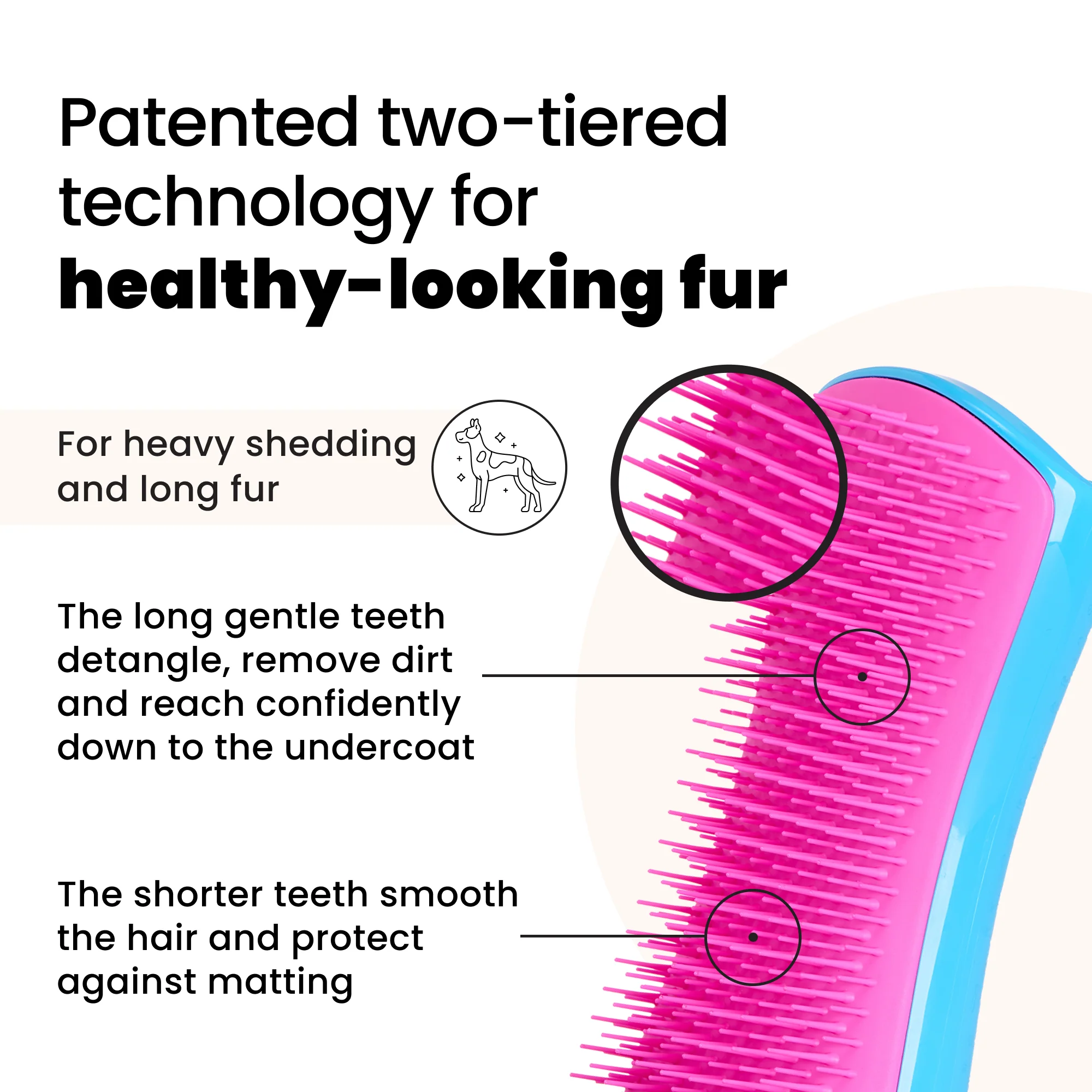 De-shedding Dog Grooming Brush - Image 11
